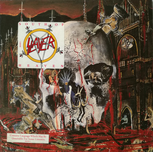 Slayer : South Of Heaven (LP, Album, RSA)