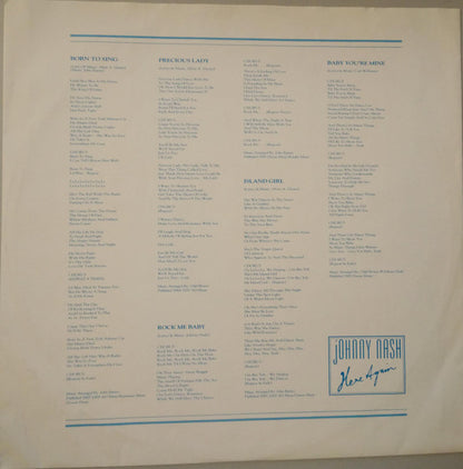 Johnny Nash : Here Again (LP, Album)