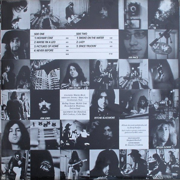 Deep Purple : Machine Head (LP, Album)