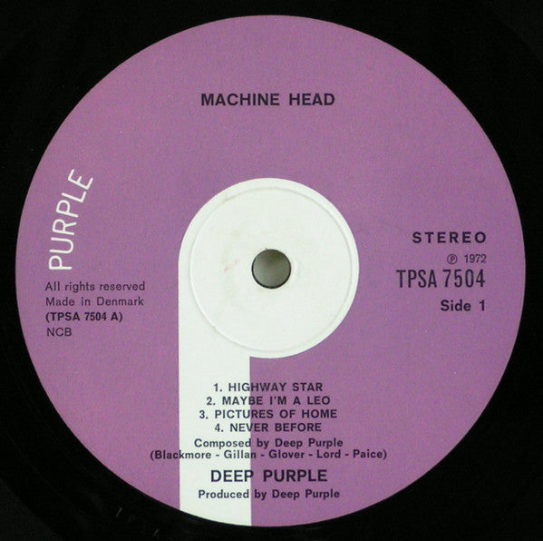 Deep Purple : Machine Head (LP, Album)