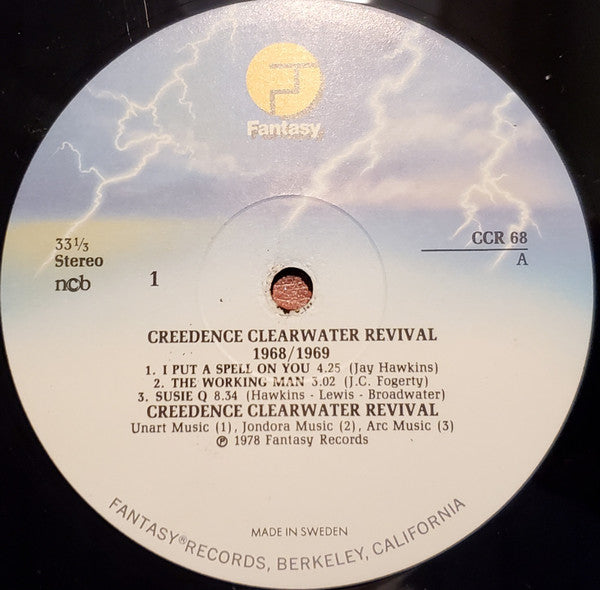 Creedence Clearwater Revival : 1968 / 1969 (2xLP, Album, Comp, Gat)