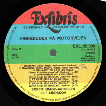 Søren Kragh-Jacobsen & Leif Lindskov : Hinkeruder På Motorvejen (LP, Album)