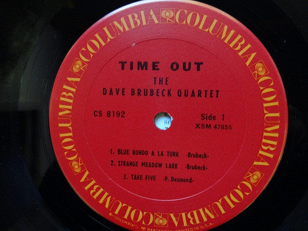 The Dave Brubeck Quartet : Time Out (LP, Album, RE, San)
