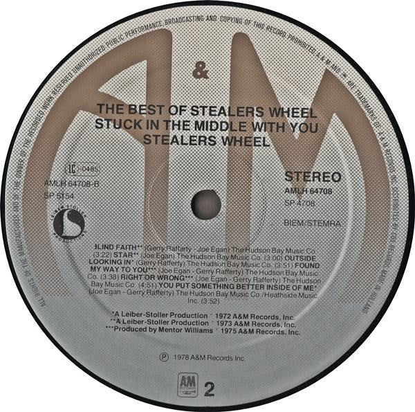 Gerry Rafferty And Joe Egan, Stealers Wheel : Stuck In The Middle With You (The Best Of Stealers Wheel) (LP, Comp)
