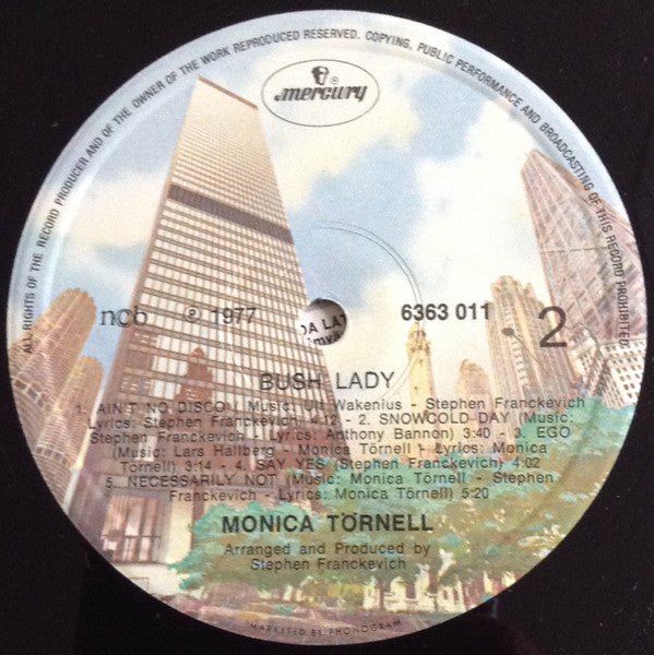 Monica Törnell : Bush Lady (LP, Album)