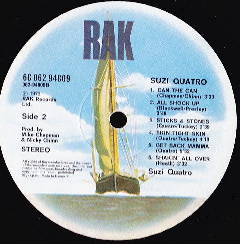 Suzi Quatro : Suzi Quatro (LP, Album)