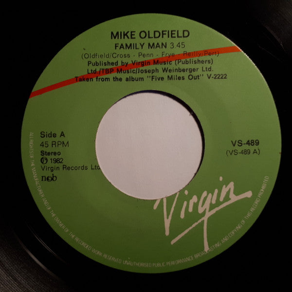 Mike Oldfield : Family Man (7")