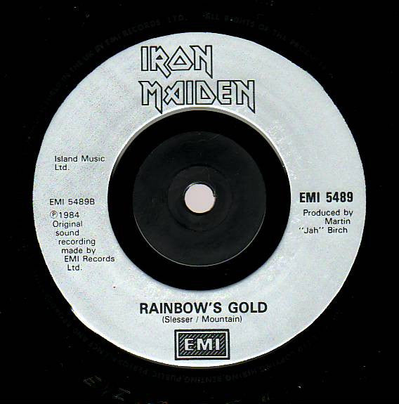 Iron Maiden : 2 Minutes To Midnight (7", Single, Sil)