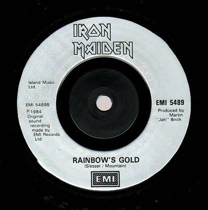 Iron Maiden : 2 Minutes To Midnight (7", Single, Sil)