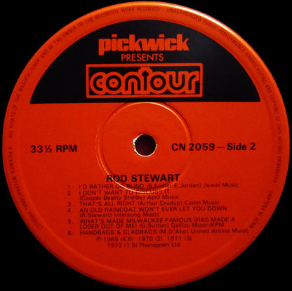 Rod Stewart : Rod Stewart (LP, Comp)