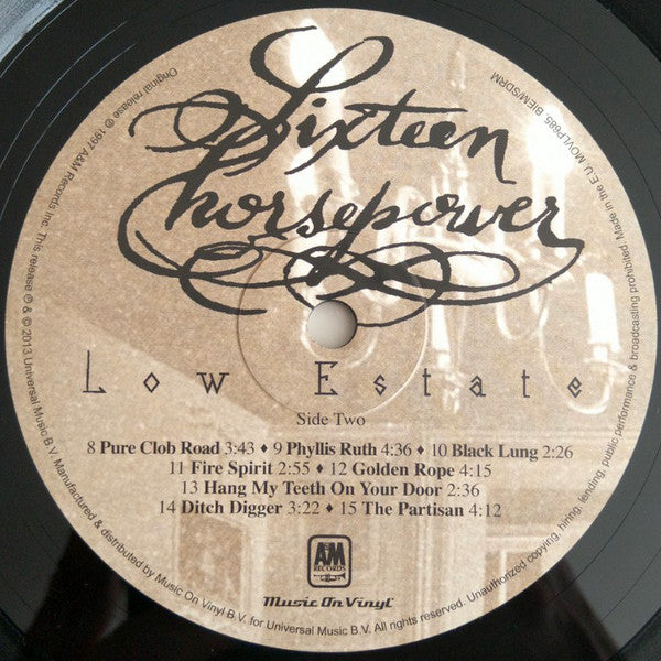 16 Horsepower : Low Estate (LP, Album, RE, 180)