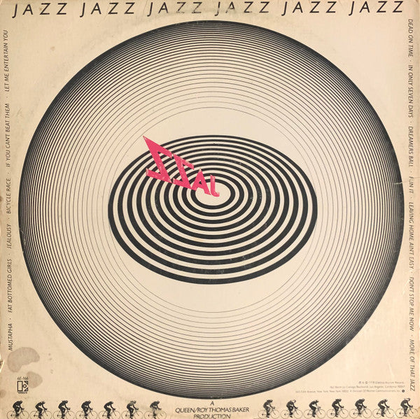 Queen : Jazz (LP, Album, PRC)