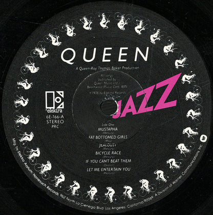 Queen : Jazz (LP, Album, PRC)