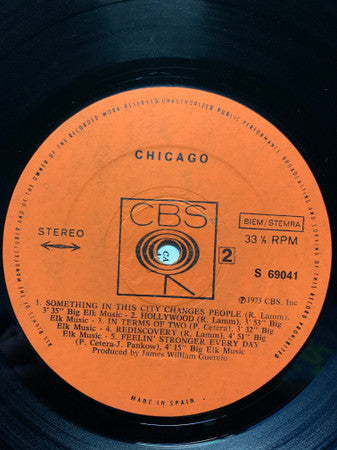 Chicago (2) : Chicago VI (LP, Album, Gat)