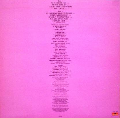 Gloria Gaynor : Glorious (LP, Album)
