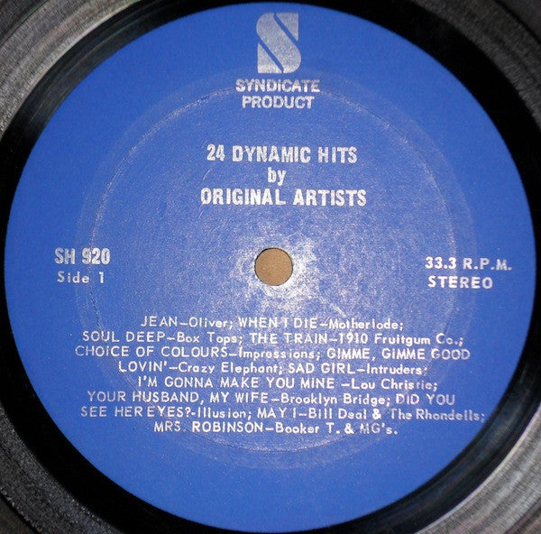 Various : 24 Dynamic Hits (LP, Comp)