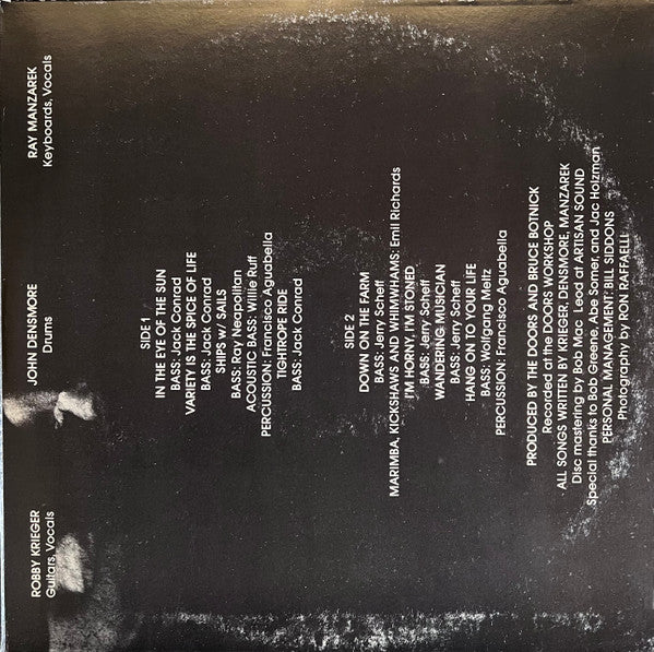 The Doors : Other Voices (LP, Album, San)