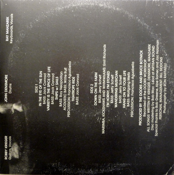 The Doors : Other Voices (LP, Album, San)