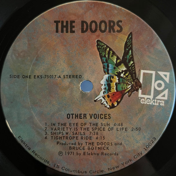 The Doors : Other Voices (LP, Album, San)