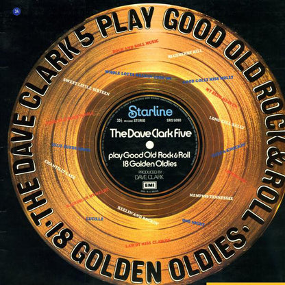 The Dave Clark 5* : Play Good Old Rock  & Roll - 18 Golden Oldies (LP, Comp)