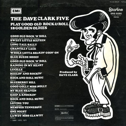 The Dave Clark 5* : Play Good Old Rock  & Roll - 18 Golden Oldies (LP, Comp)