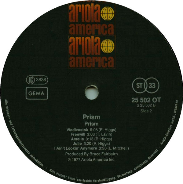 Prism (7) : Prism (LP, Album)