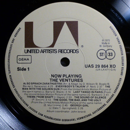 The Ventures : Now Playing (LP, Comp)
