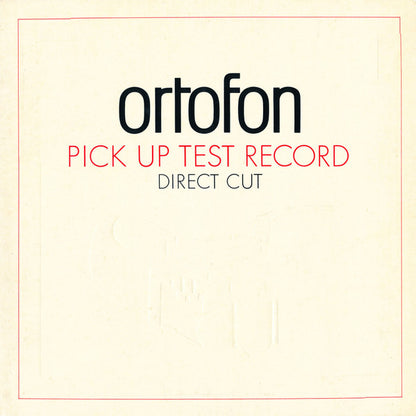 Various : Ortofon Pick Up Test Record - Direct Cut (LP)