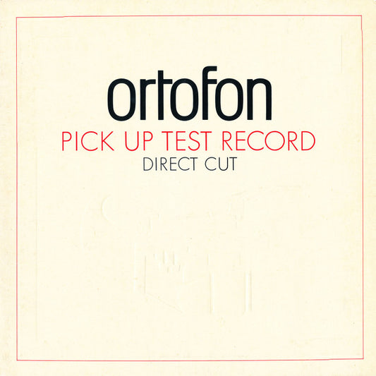 Various : Ortofon Pick Up Test Record - Direct Cut (LP)