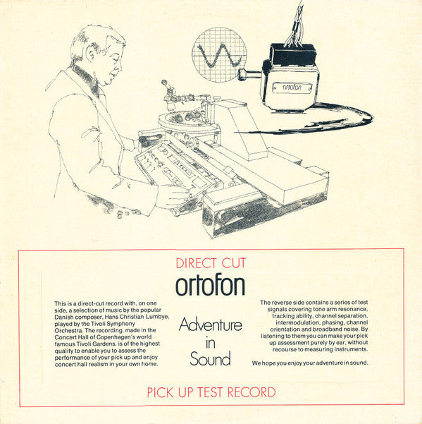 Various : Ortofon Pick Up Test Record - Direct Cut (LP)