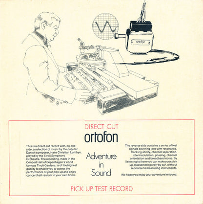 Various : Ortofon Pick Up Test Record - Direct Cut (LP)