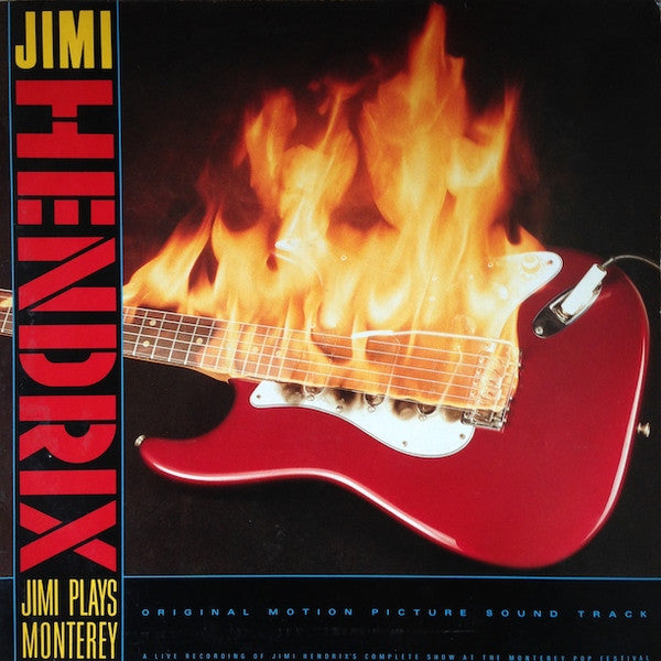 Jimi Hendrix : Jimi Plays Monterey (Original Motion Picture Sound Track) (LP, Album, RM)