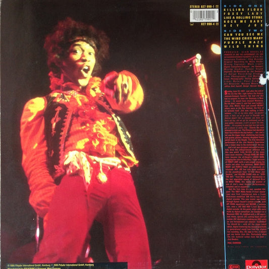 Jimi Hendrix : Jimi Plays Monterey (Original Motion Picture Sound Track) (LP, Album, RM)