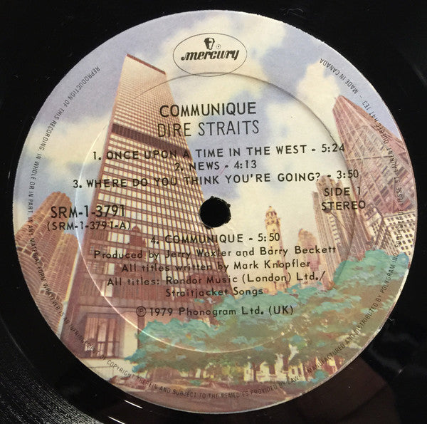 Dire Straits : Communiqué (LP, Album, Qua)