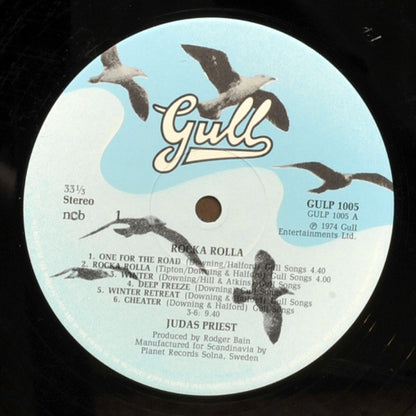 Judas Priest : Rocka Rolla (LP, Album, RE)