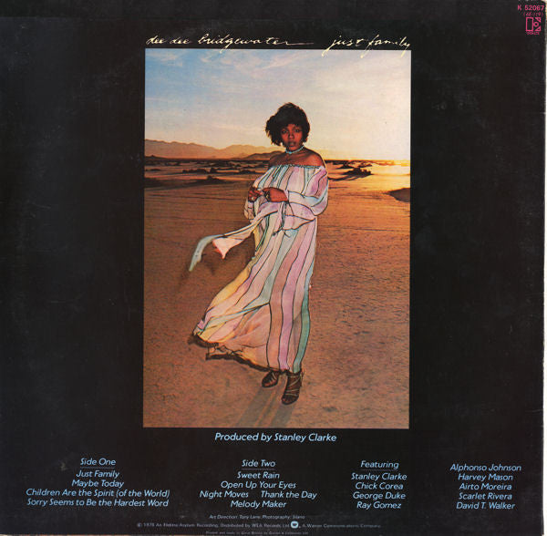Dee Dee Bridgewater : Just Family (LP, Album)