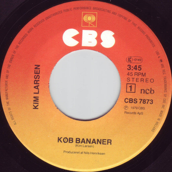Kim Larsen : Køb Bananer (7", Single)