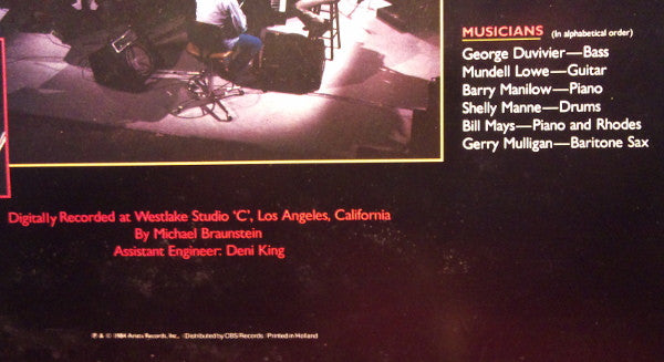 Barry Manilow : 2:00 AM Paradise Café (LP, Album)