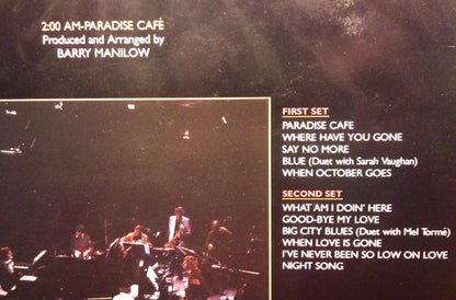 Barry Manilow : 2:00 AM Paradise Café (LP, Album)