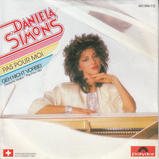 Daniela Simmons : Pas Pour Moi (7", Single)