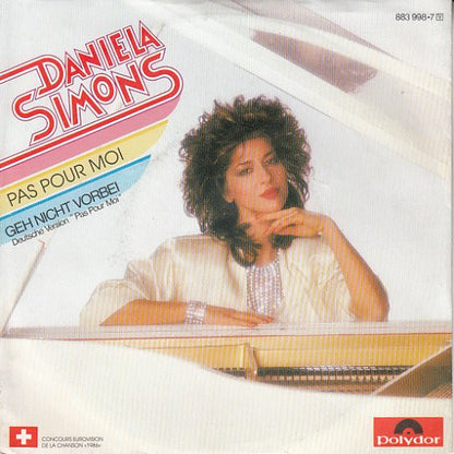 Daniela Simmons : Pas Pour Moi (7", Single)
