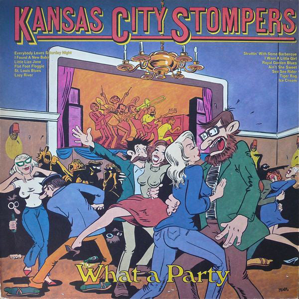Kansas City Stompers : What A Party (LP, Comp)