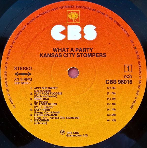 Kansas City Stompers : What A Party (LP, Comp)