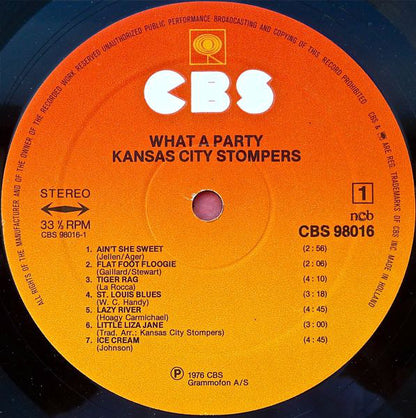 Kansas City Stompers : What A Party (LP, Comp)