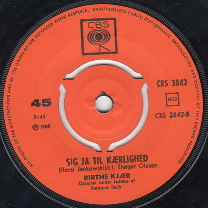 Birthe Kjær : Arrivederci Franz (7")
