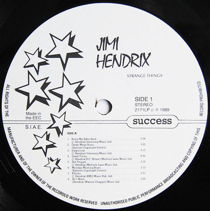 Jimi Hendrix : Strange Things (LP, Comp)