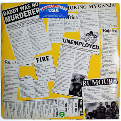 Capital Letters : Headline News (LP, Album)