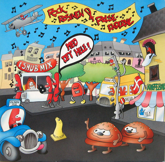 Rockrosinen & Pølseenderne : Med Det Hele (LP, Album)