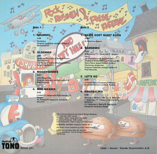 Rockrosinen & Pølseenderne : Med Det Hele (LP, Album)