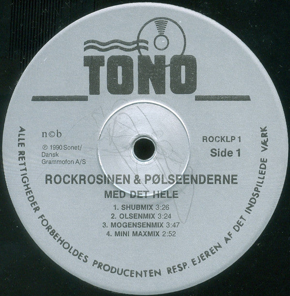 Rockrosinen & Pølseenderne : Med Det Hele (LP, Album)